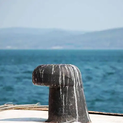 Borne principale 2000KN de pièce en t de la fonte QT450 pour les bateaux ISO9001