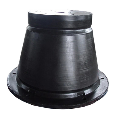 Amortisseurs noirs imperméables de dock d'amortisseur de Marine Cone Shape Dock Rubber