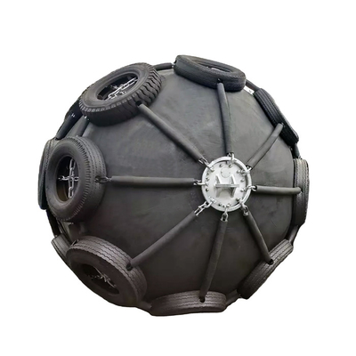 26 pose des amortisseurs de dock flottant de 2.5M Yokohama Rubber Fender 50kPa