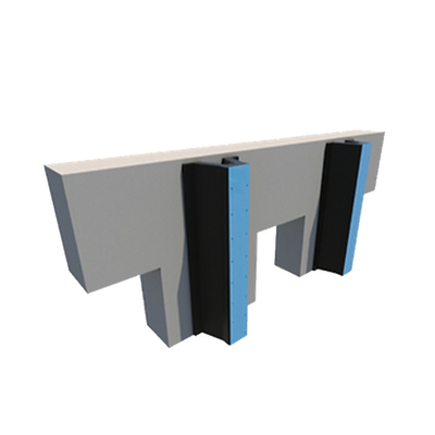 Type flexible de butoir amortisseur de voûte en caoutchouc du dock imperméable V de canot