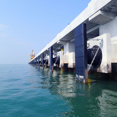 Les amortisseurs en caoutchouc du cône PIANC2002 ont fixé Marine Fender Systems For Berth