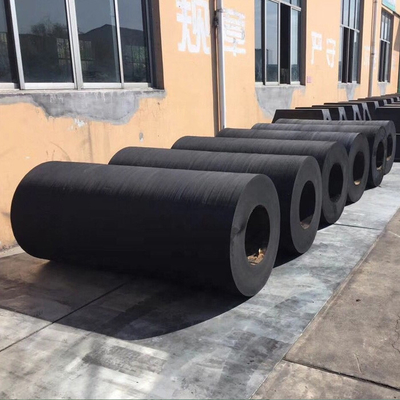 PIANC2002 Marine Fenders Dock Rubber Bumper cylindrique pour l'amarrage à quai