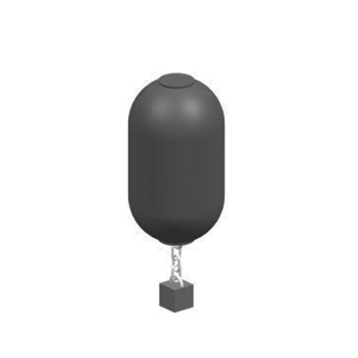Flottement submersible hydropneumatique du dock 50kPa de couchette des amortisseurs ISO17357 PIANC2002