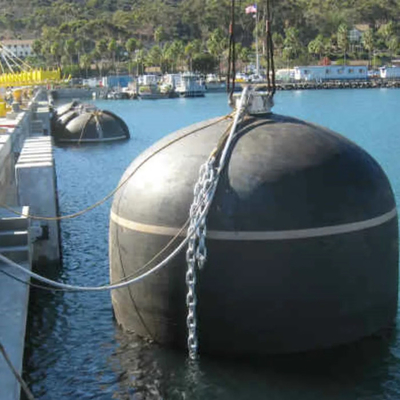 Les amortisseurs ISO17357 de D3.3M Submarine Pneumatic Rubber ont certifié