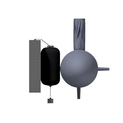 Amortisseurs gonflables hydropneumatiques pour les bateaux ISO17357-1 : Norme 2014 d'US Navy