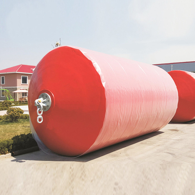 marine Grey Wear Resistant Polyurethane Cover de 1.5*3.0M Floating Foam Fender
