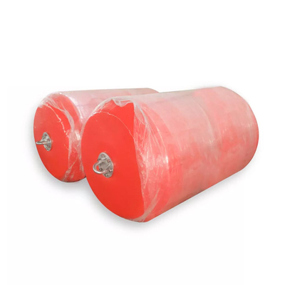 marine Grey Wear Resistant Polyurethane Cover de 1.5*3.0M Floating Foam Fender