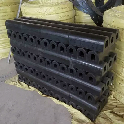 le type pare-chocs noirs de 300h D de dock de canot en caoutchouc portent Marine Port Fenders de résistance