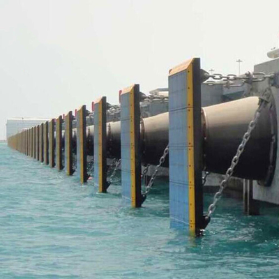 Type amortisseur en caoutchouc de dock DF1000H PIANC2002 de cône pour la protection de bateau de bateau