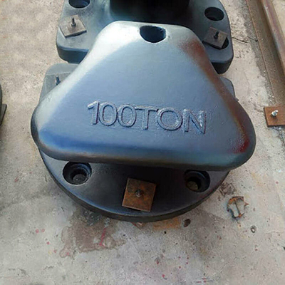 Tête durable de pièce en t amarrant des bornes Marine Cast Iron Qt 450 pièces de bateau de bateau