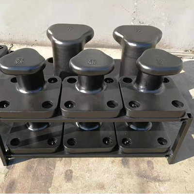 Tête durable de pièce en t amarrant des bornes Marine Cast Iron Qt 450 pièces de bateau de bateau