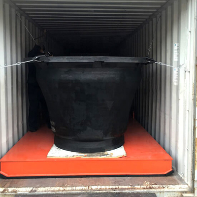 Norme résistante à l'usure d'AIPCN 2002 d'amortisseur de cône du caoutchouc naturel pour la couchette