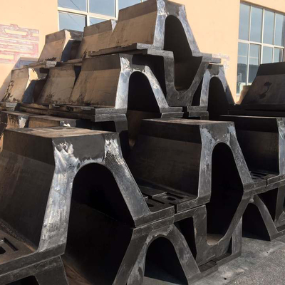 Type Marine Arch Rubber Fender Natural 500h en caoutchouc de V pour l'amarrage à quai