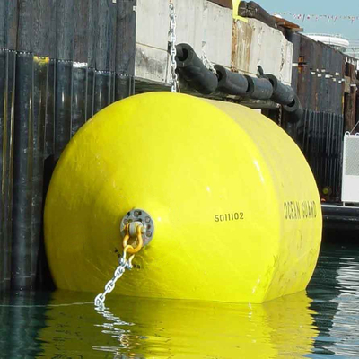 Diamètre cylindrique 1200mm*2000mm d'amortisseur de mousse de bateau de polyuréthane pour la protection de dock