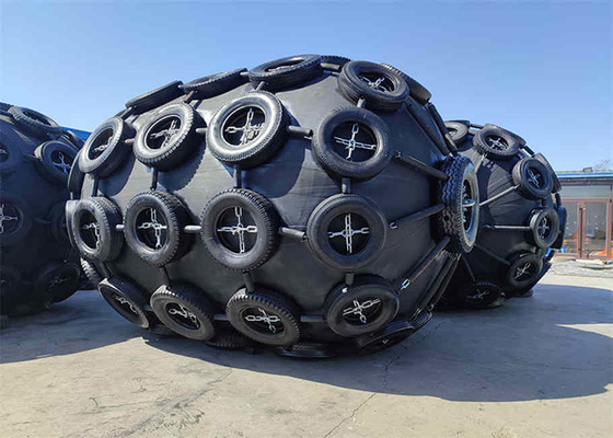 Type pneumatique submersible anti-collision de Yokohama d'amortisseur adapté aux besoins du client