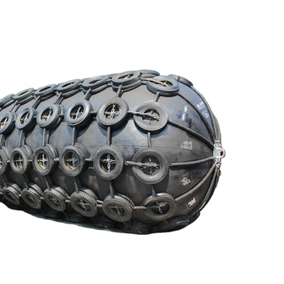 Taille personnalisable de haut d'abrasion amortisseur en caoutchouc cylindrique de dock pour Marine Usage