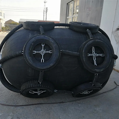 Taille personnalisable de haut d'abrasion amortisseur en caoutchouc cylindrique de dock pour Marine Usage