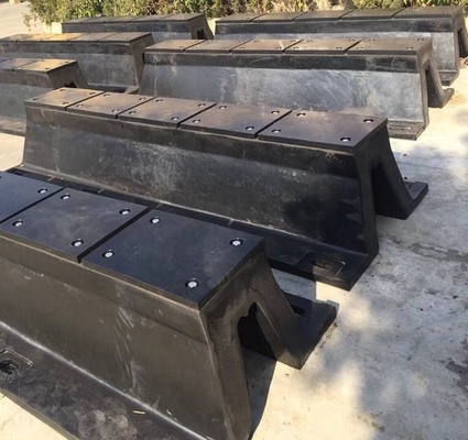 Couleur noire de voûte du caoutchouc naturel durable léger d'amortisseur pour Marine Vessels