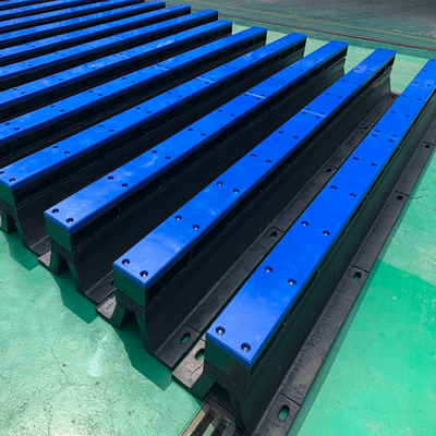 DNV a adapté le type aux besoins du client pare-chocs de V de Marine Dock Rubber Boat Fenders d'amortisseur