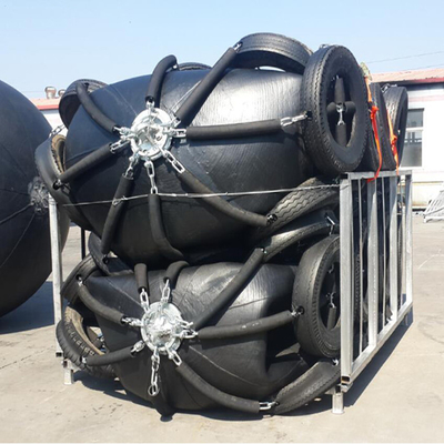 Absorption d'énergie élevée Yokohama Fender pour les transferts d'un navire à l'autre Forage en mer