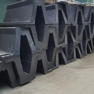 Dock de butoir de forme de v d'amortisseurs de Marine Structures Protection Rubber Boat