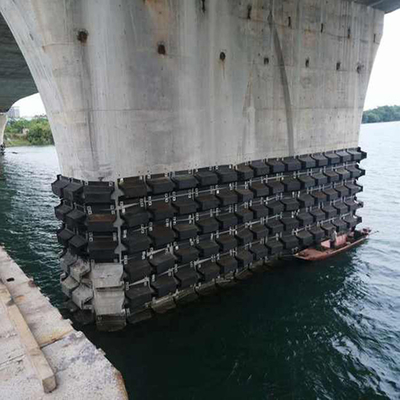 V / D 1000mm Fenders montés sur le quai pour superyacht