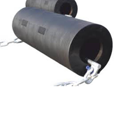 Pellets cylindriques flottants en caoutchouc et pare-chocs en caoutchouc pour bateau