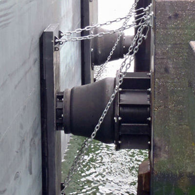 En caoutchouc pneumatique flottant à fendeur à cône durable