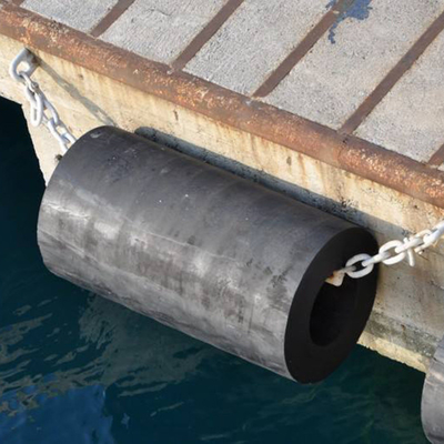 Fendeurs de quai de marine cylindriques Fendeurs de protection des navires