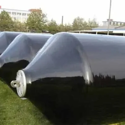 2x4m Fender flottant en mousse avec filet en chaîne 70 kg/m3 Densité 19 mm épaisseur de polyuréate