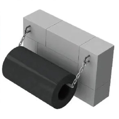Des pare-brise de marine cylindriques noirs des pare-brise durables pour un impact élevé et une maintenance réduite