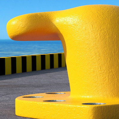 Bollards d'amarrage réglables en hauteur anti-dérrapage