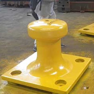 Bollard d'amarrage de navire Bollard en acier moulé pour poste d'amarrage