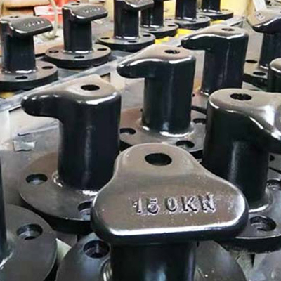 Boullard d'amarrage 150T Accessoires d'amarrage en acier coulé Pier Boullard