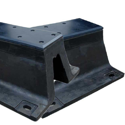 Fender en caoutchouc pour bateaux de marine de type V pour quai de quai