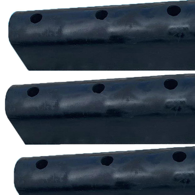 Fenders de type D pour bateaux Fenders en caoutchouc pour bâtiments en acier de quai
