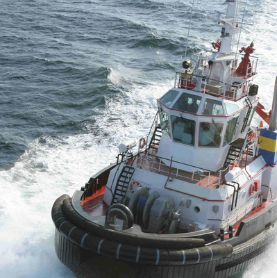 Des pare-chocs pour remorqueurs de bateaux en caoutchouc marine cylindrique avec ABS Cert