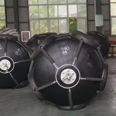 4500 mm X 9000 mm NR Jumbo Fender Absorption d'énergie supérieure