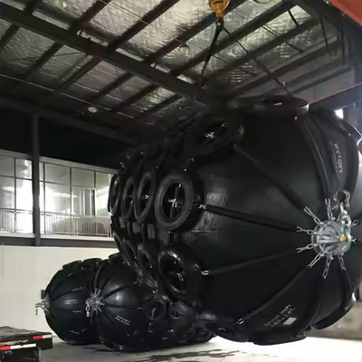 4500 mm X 9000 mm NR Jumbo Fender Absorption d'énergie supérieure
