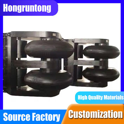 Amortisseur de pare-chocs à rouleau marin, faible entretien, longue durée de vie