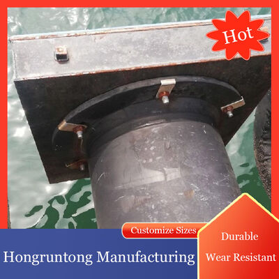 Fender en caoutchouc cellulaire absorption d'énergie élevée faible force de réaction longue durée de vie