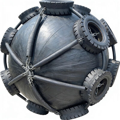 Fender gonflable en caoutchouc Absorption à fort impact Excellente résistance à l'eau de mer Léger