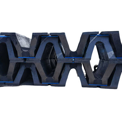 Distribution uniforme de la force par le fendeur en caoutchouc d'arche Faible entretien Résistance à la compression élevée