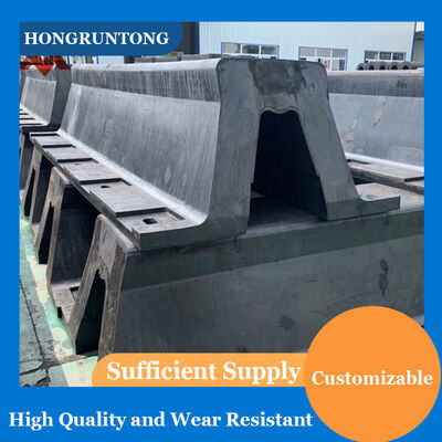 Distribution uniforme de la force par le fendeur en caoutchouc d'arche Faible entretien Résistance à la compression élevée