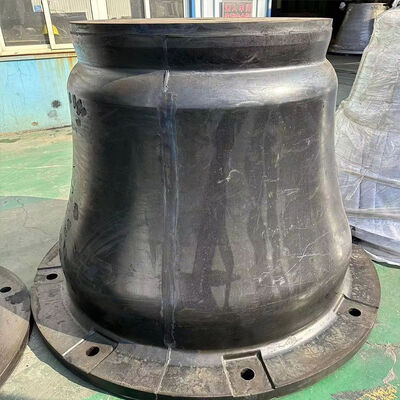 Fenders en caoutchouc conique à haute absorption d'impact, résistant à la corrosion de l'eau de mer et longue durée de vie